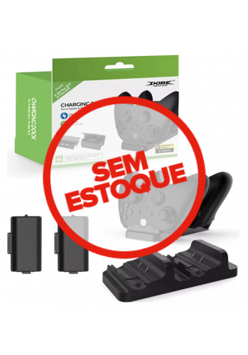 Base de carregamento Dobe para 2 Controles - Xbox Series e One 